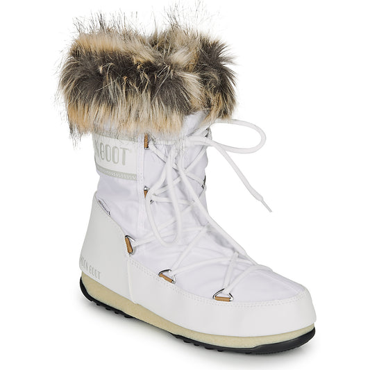 Scarpe da neve Donna Moon Boot  MOON BOOT MONACO LOW WP 2  Bianco