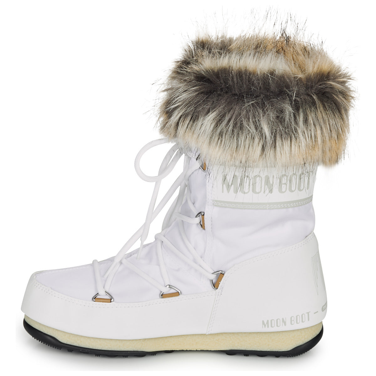 Scarpe da neve Donna Moon Boot  MOON BOOT MONACO LOW WP 2  Bianco