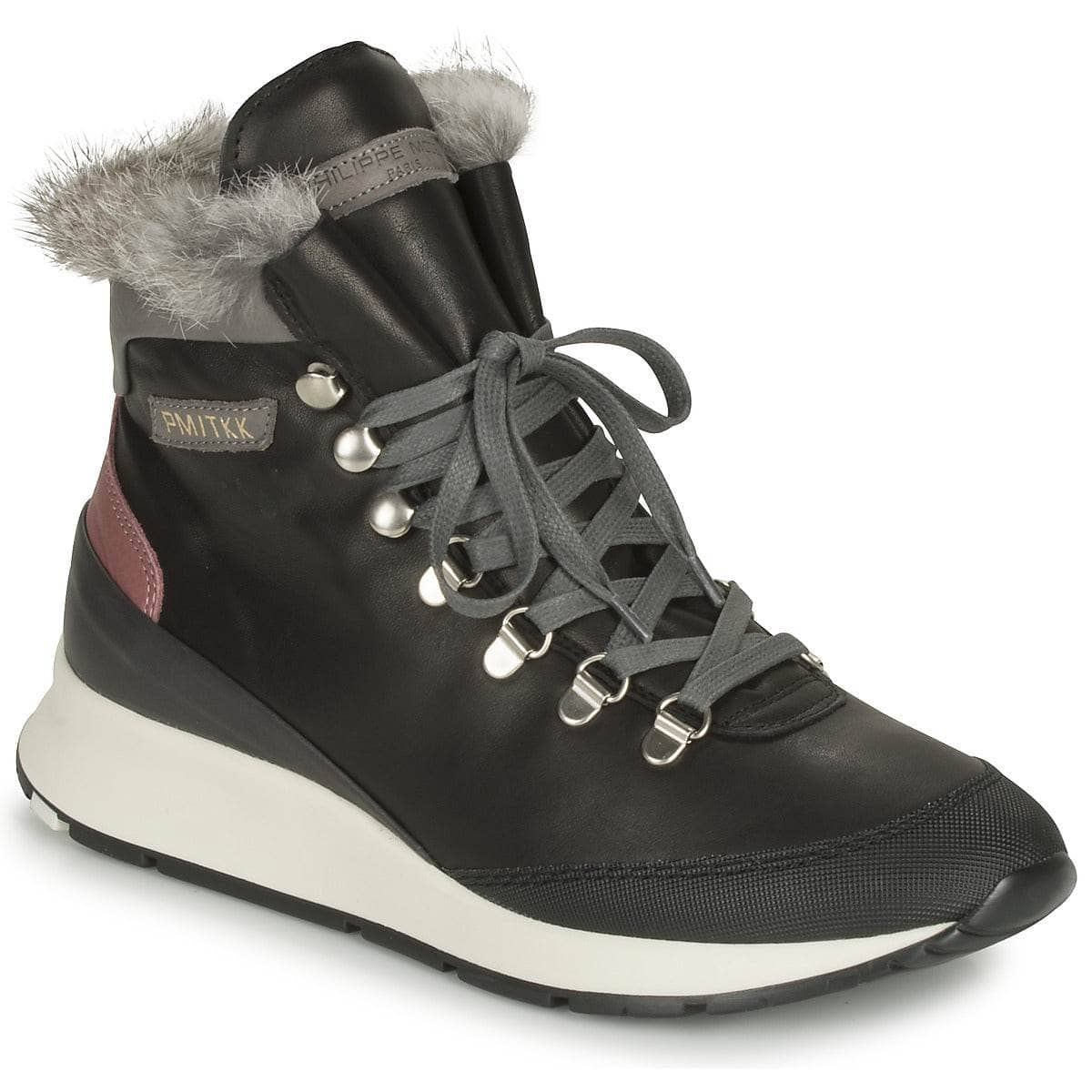 Sneakers alte Donna Philippe Model  MONTECARLO  Nero