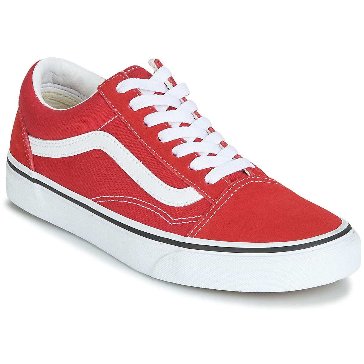 Sneakers basse Donna Vans  Old Skool  Rosso