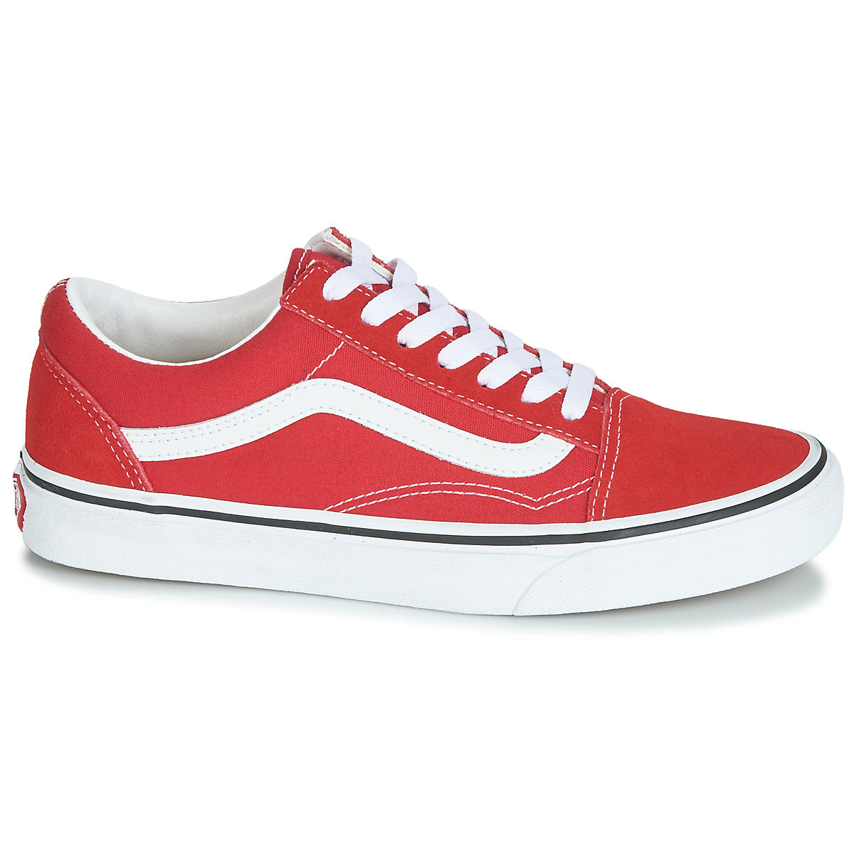 Sneakers basse Donna Vans  Old Skool  Rosso