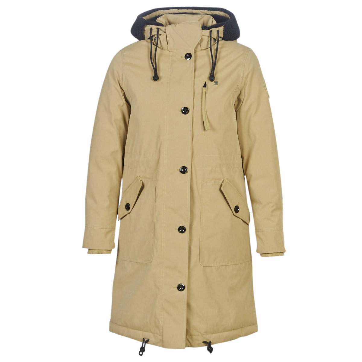 Parka Donna G-Star Raw  NEW DUTY PDD HDD PARKA WMN  Beige