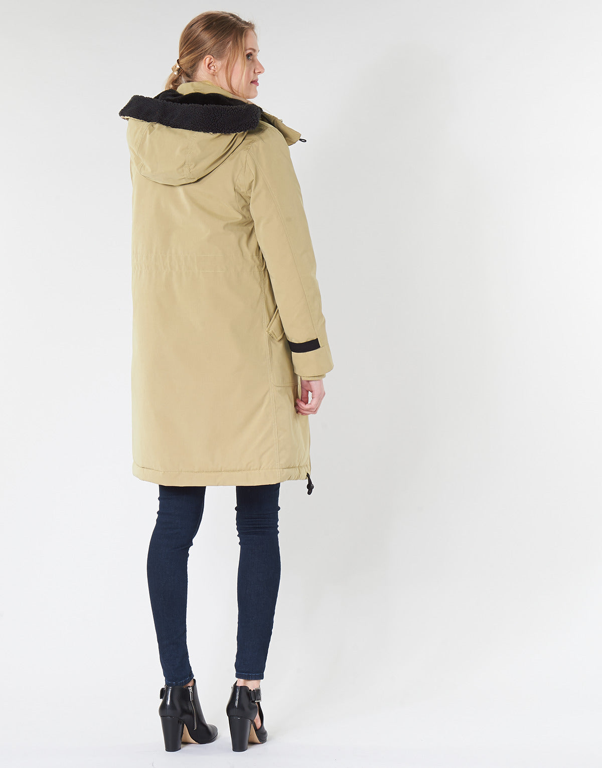 Parka Donna G-Star Raw  NEW DUTY PDD HDD PARKA WMN  Beige