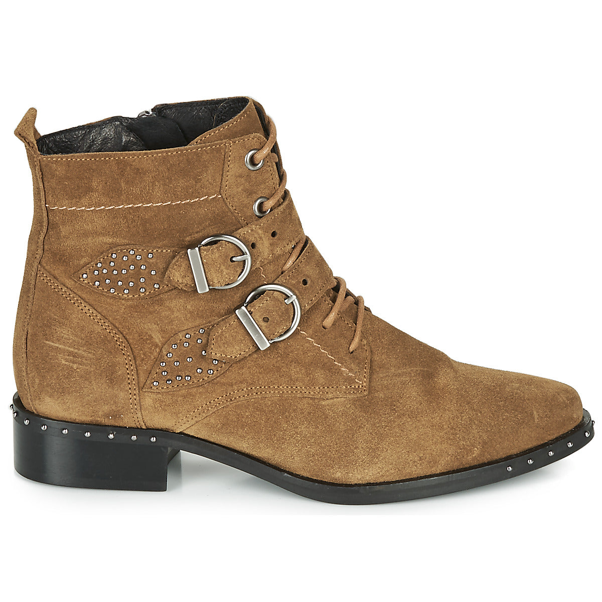 Stivaletti Donna Philippe Morvan  SWAG V4 CRTE VEL  Marrone