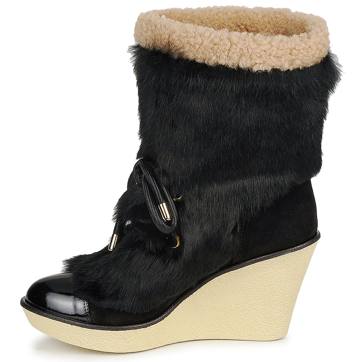 Stivaletti Donna Sonia Rykiel  HAIRY  Nero