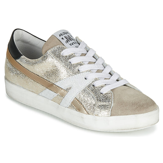 Sneakers basse Donna Meline  MEL  Oro