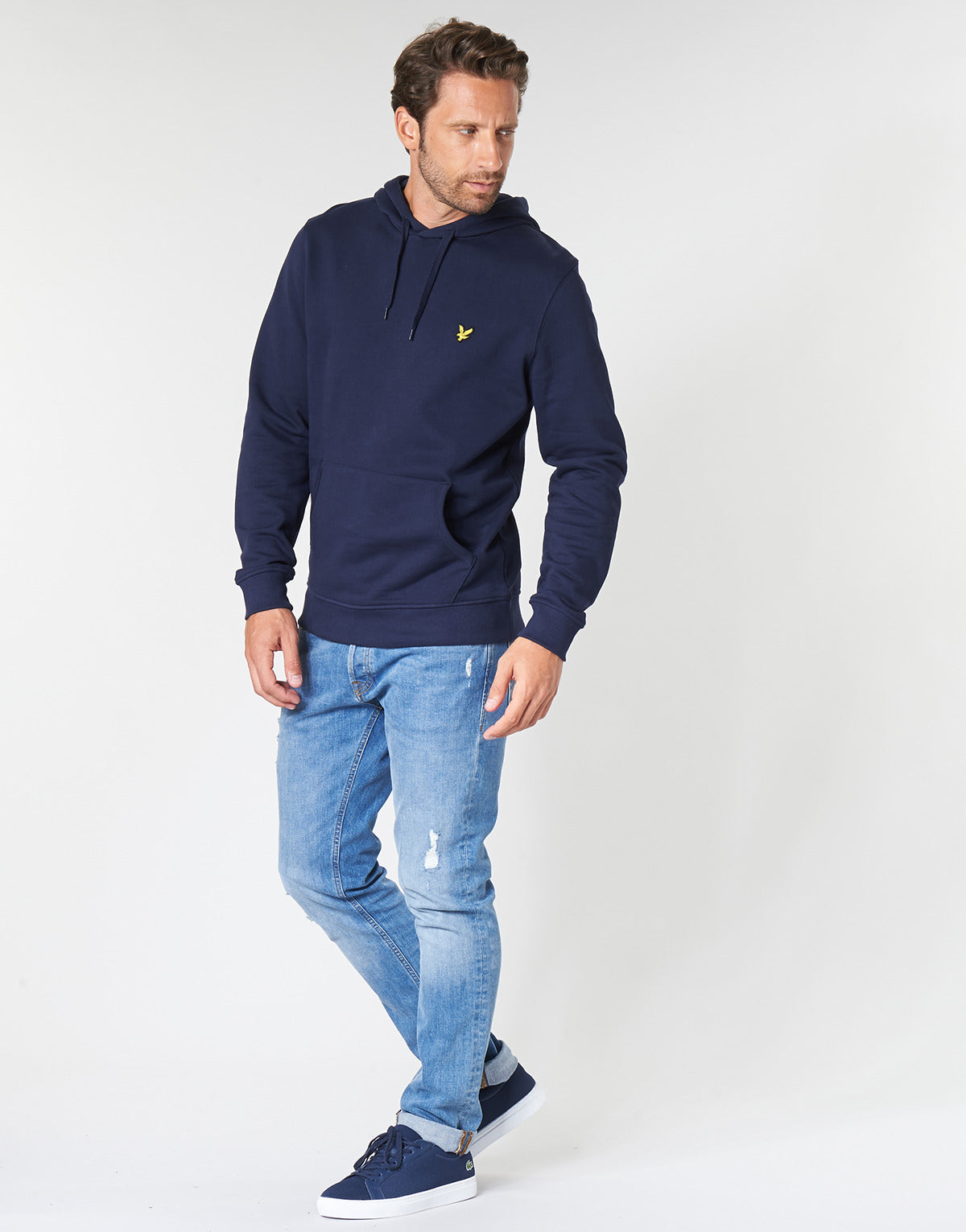 Felpa Uomo Lyle & Scott  ML416VTR-Z101  Blu