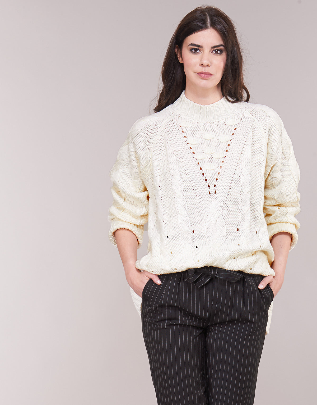 Maglione Donna Betty London  LOYD  Bianco