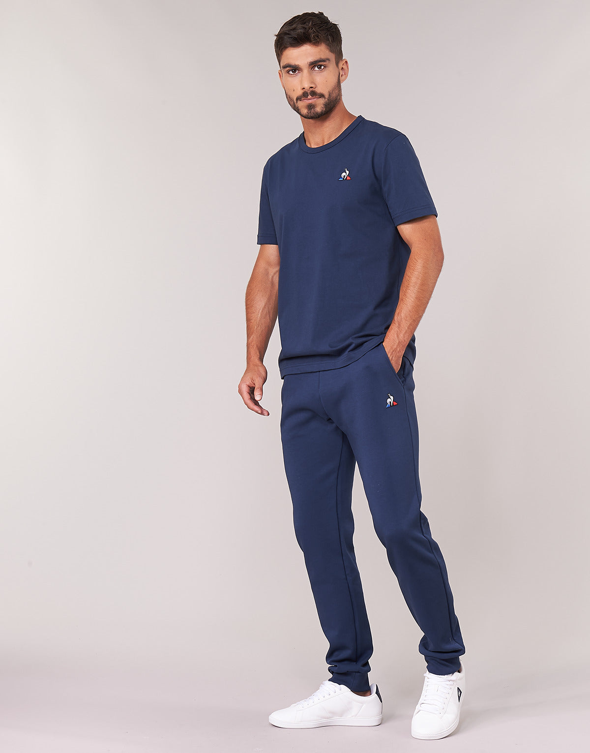 Pantaloni Sportivi Uomo Le Coq Sportif  ESS PANT SLIM N°1 M  Blu