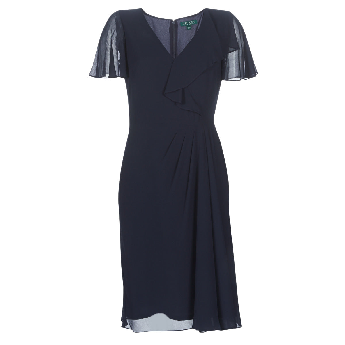 Abito lungo Donna Lauren Ralph Lauren  CUTLER CAP SLEEVE DAY DRESS  Blu