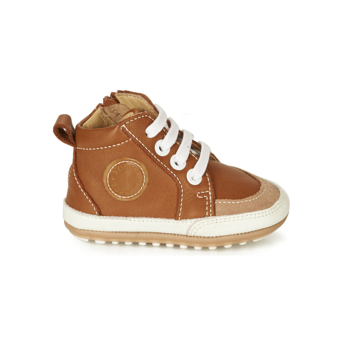 Scarpe bambini ragazzo Robeez  MIGO  Marrone