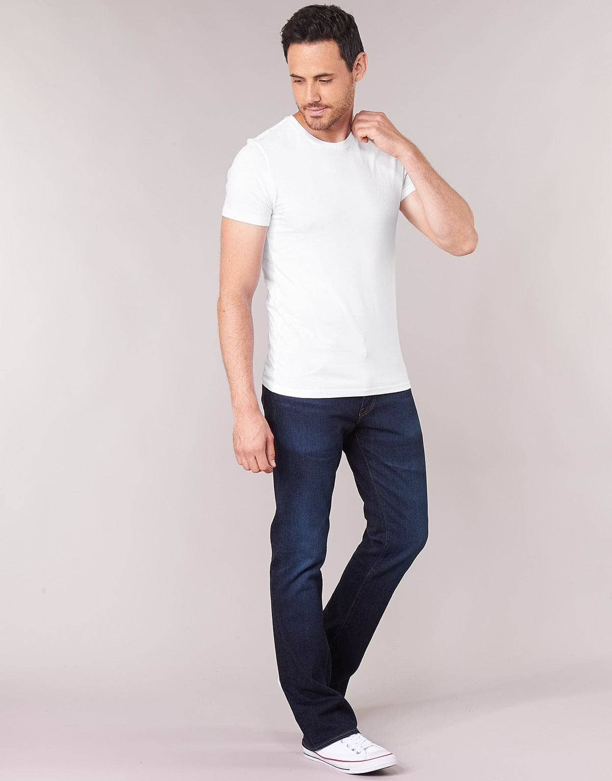 T-shirt Uomo Levis  SLIM 2PK CREWNECK 1  Bianco