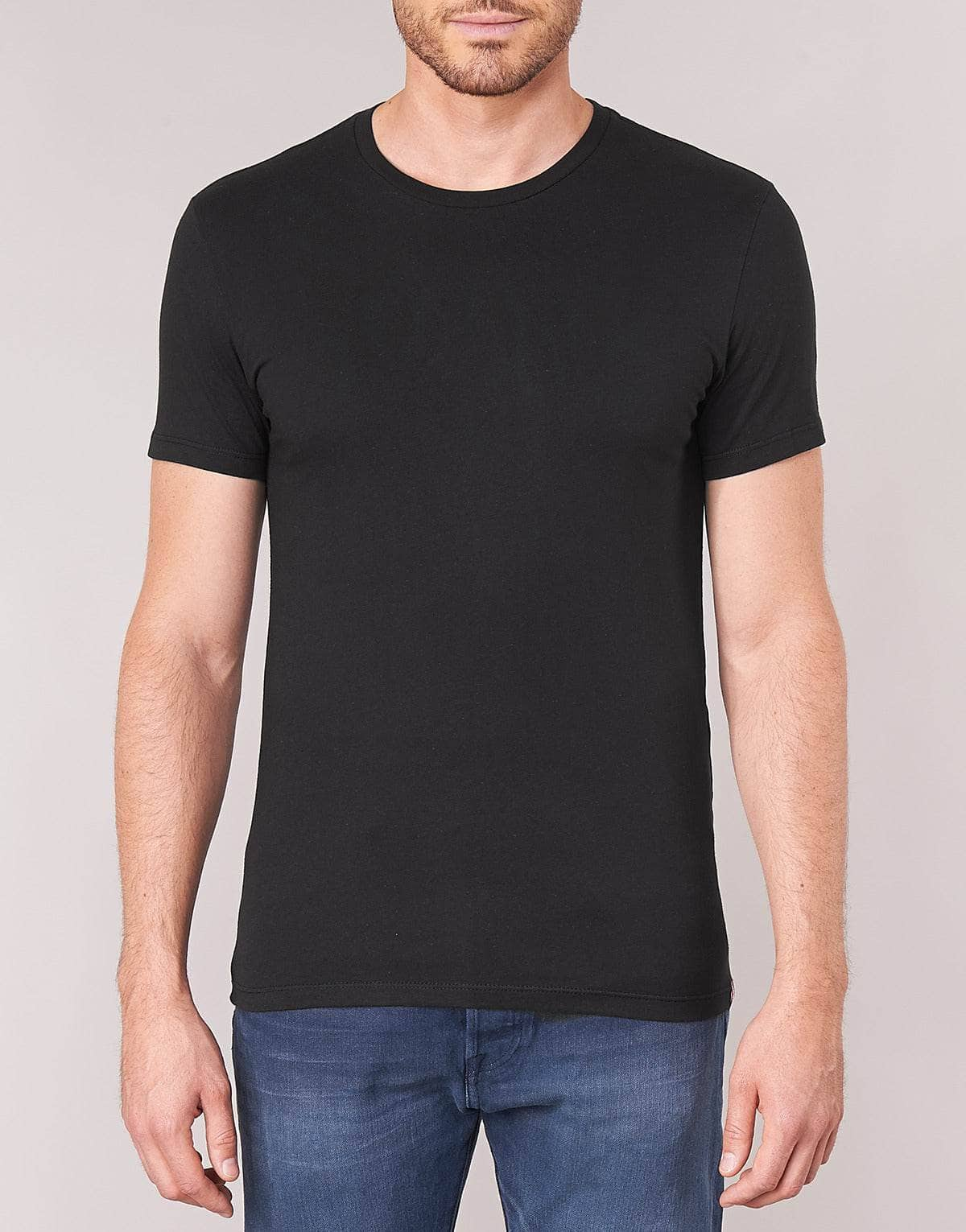 T-shirt Uomo Levis  SLIM 2PK CREWNECK 1  Nero