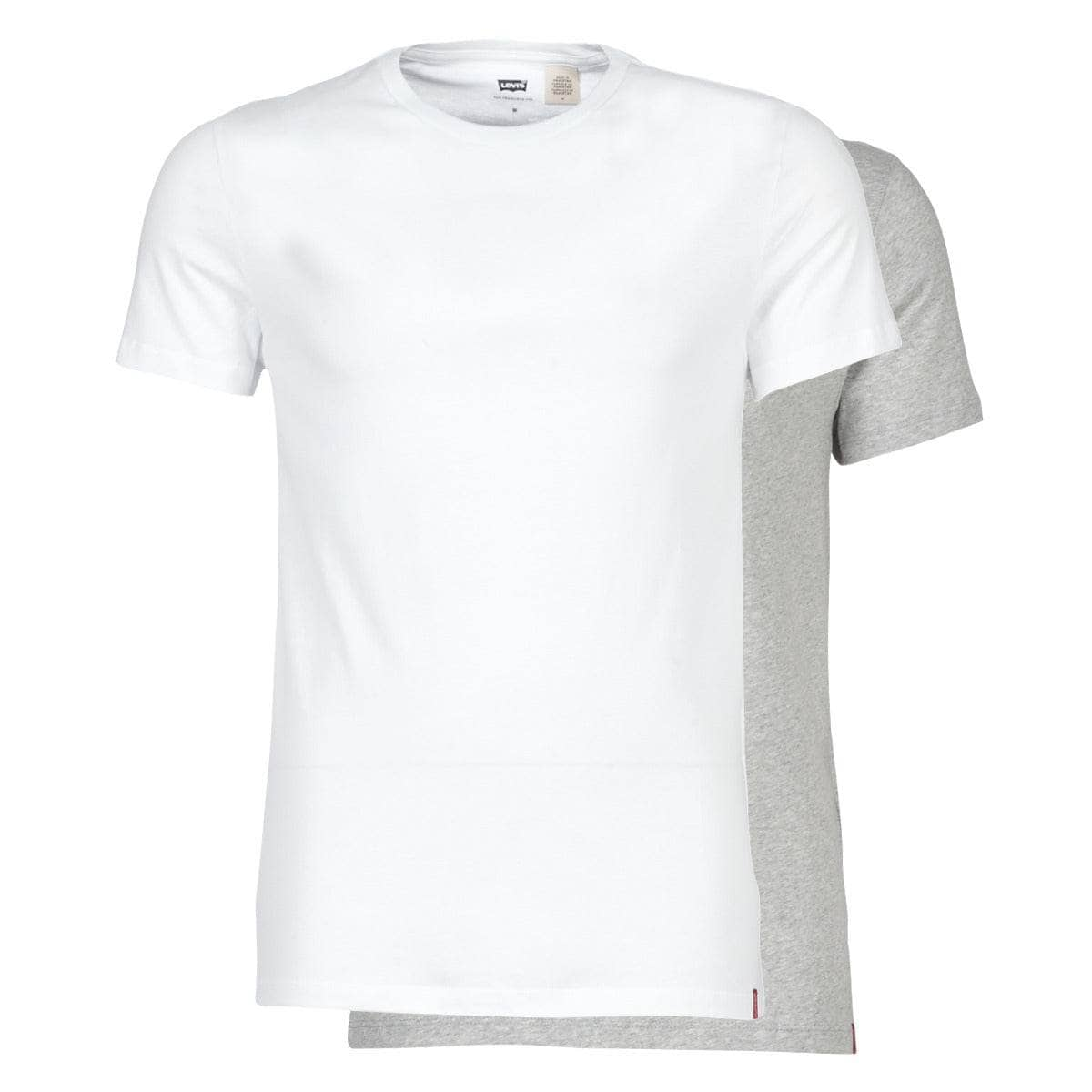 T-shirt Uomo Levis  SLIM 2PK CREWNECK 1  Bianco