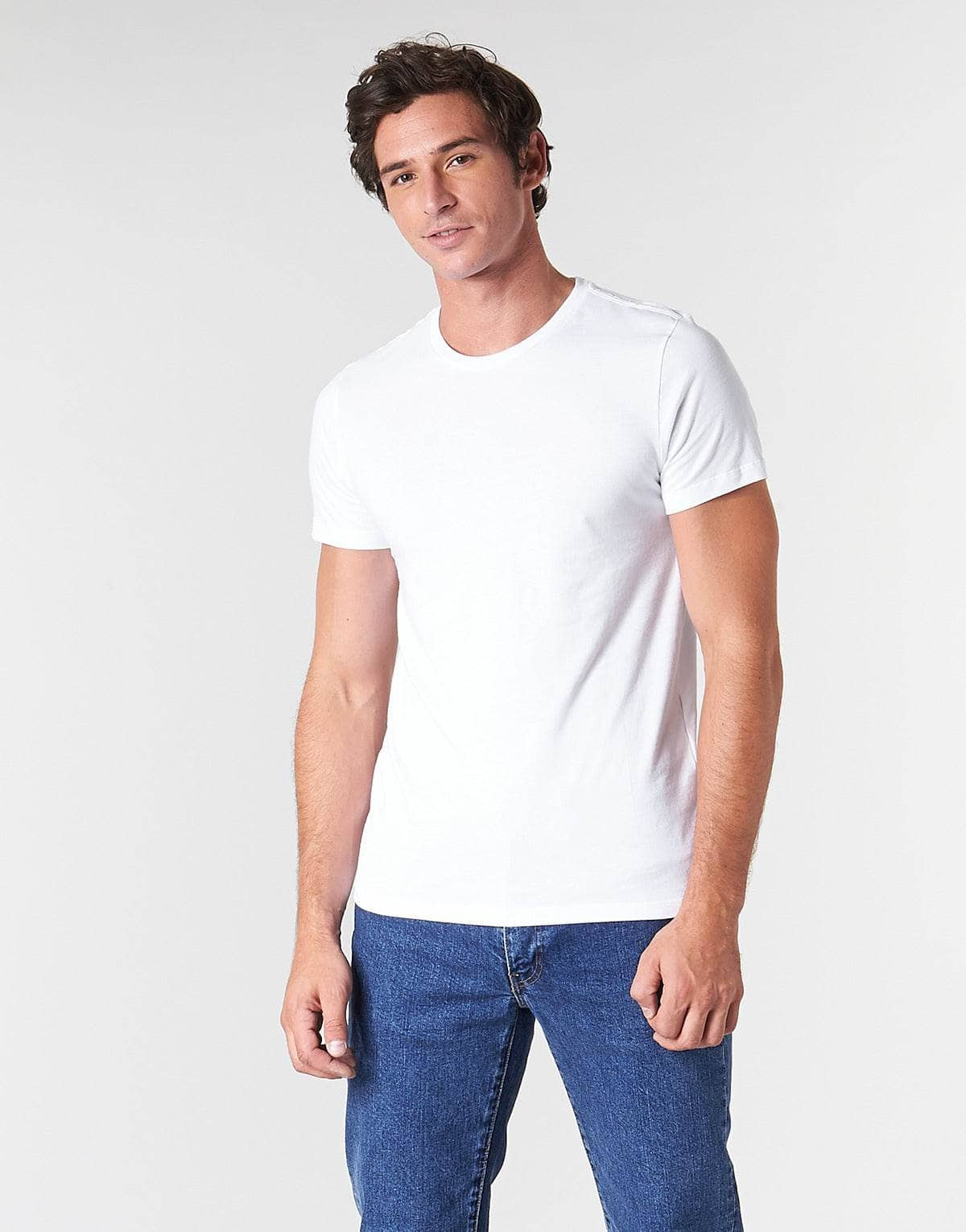 T-shirt Uomo Levis  SLIM 2PK CREWNECK 1  Bianco