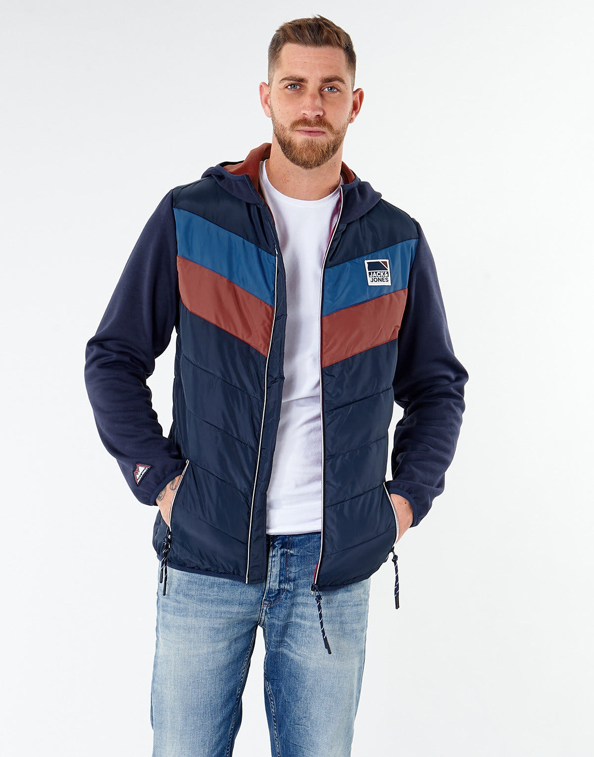 Giubbotto Uomo Jack & Jones  JORJASPER  Blu