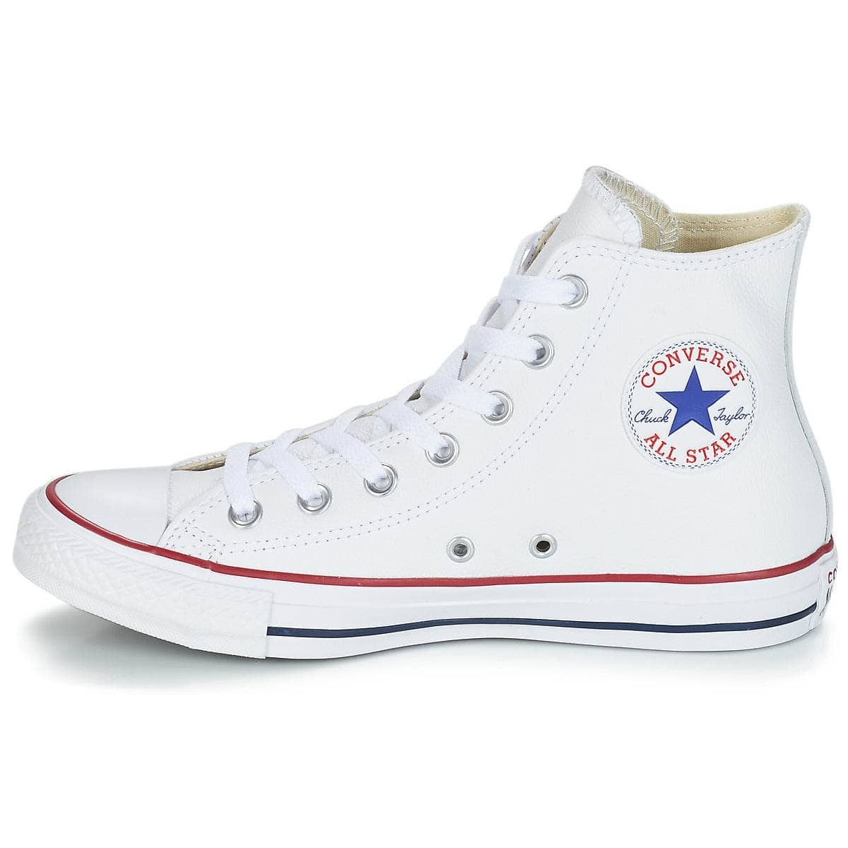 Sneakers alte Uomo Converse  Chuck Taylor All Star CORE LEATHER HI  Bianco