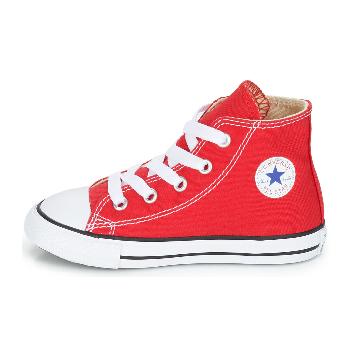 Scarpe bambini ragazza Converse  CHUCK TAYLOR ALL STAR CORE HI  Rosso