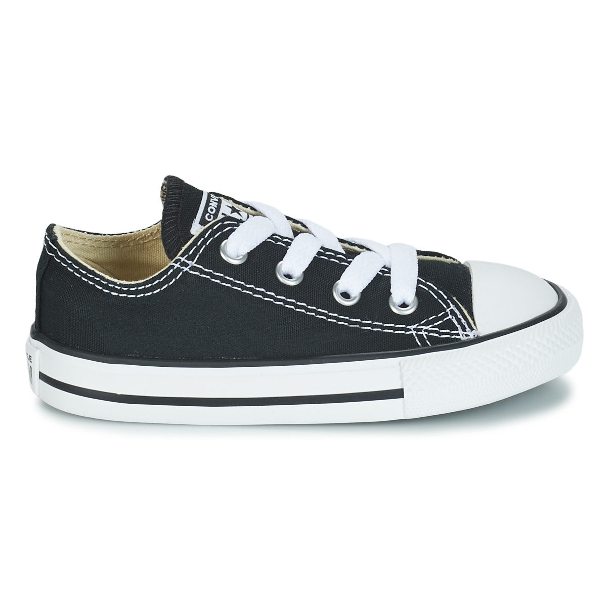 Scarpe bambini ragazza Converse  CHUCK TAYLOR ALL STAR CORE OX  Nero