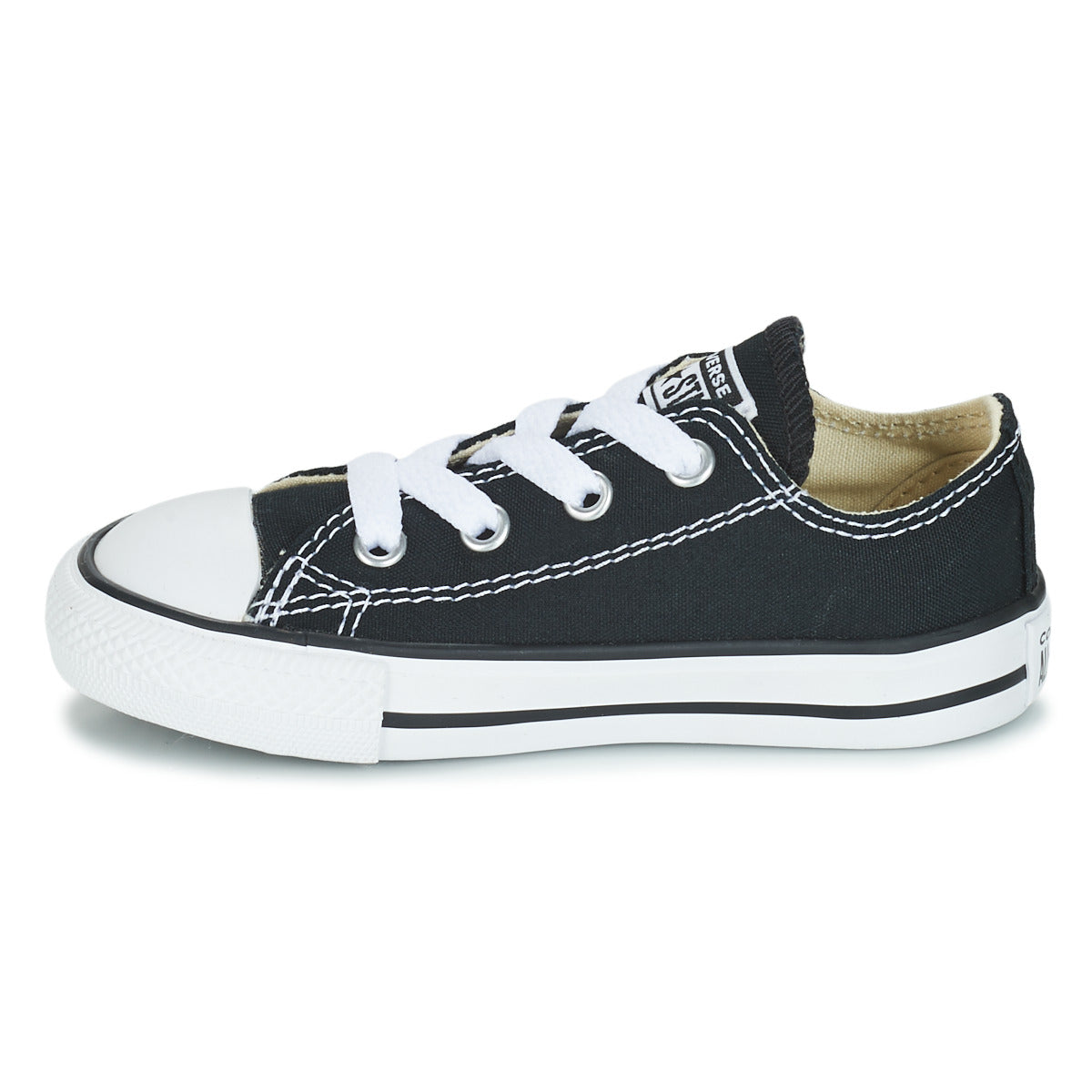 Scarpe bambini ragazza Converse  CHUCK TAYLOR ALL STAR CORE OX  Nero