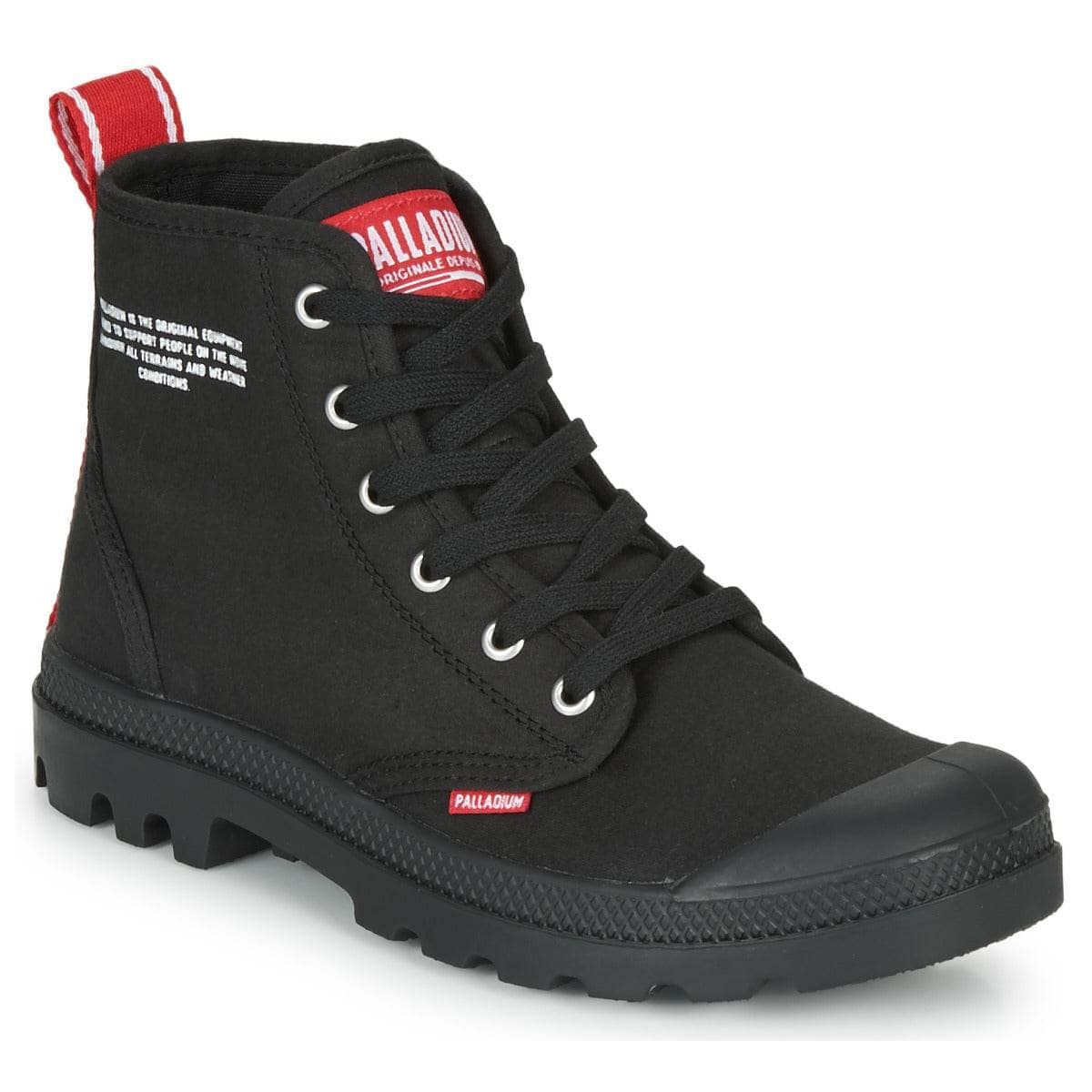 Sneakers alte Donna Palladium  PAMPA HI DU C  Nero