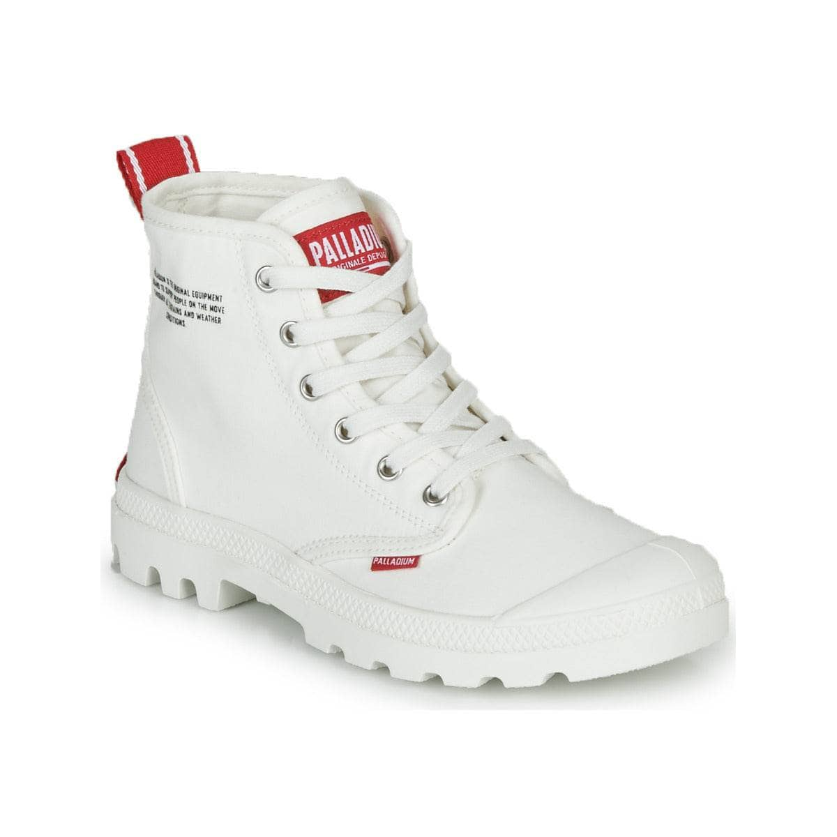 Sneakers alte Donna Palladium  PAMPA HI DU C  Bianco