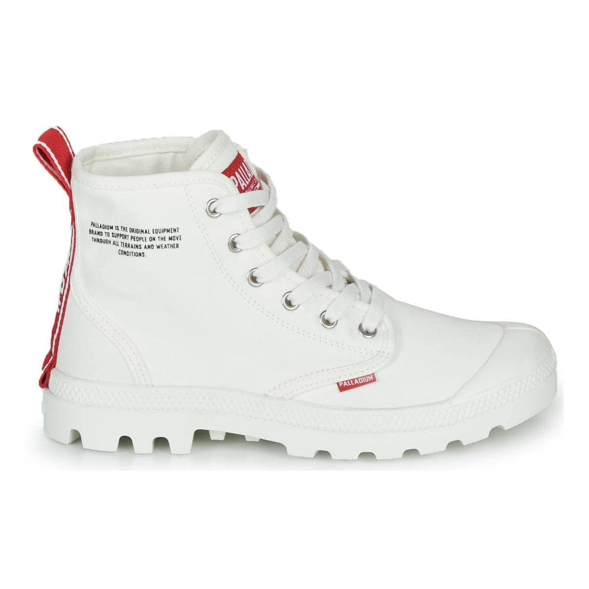 Sneakers alte Donna Palladium  PAMPA HI DU C  Bianco