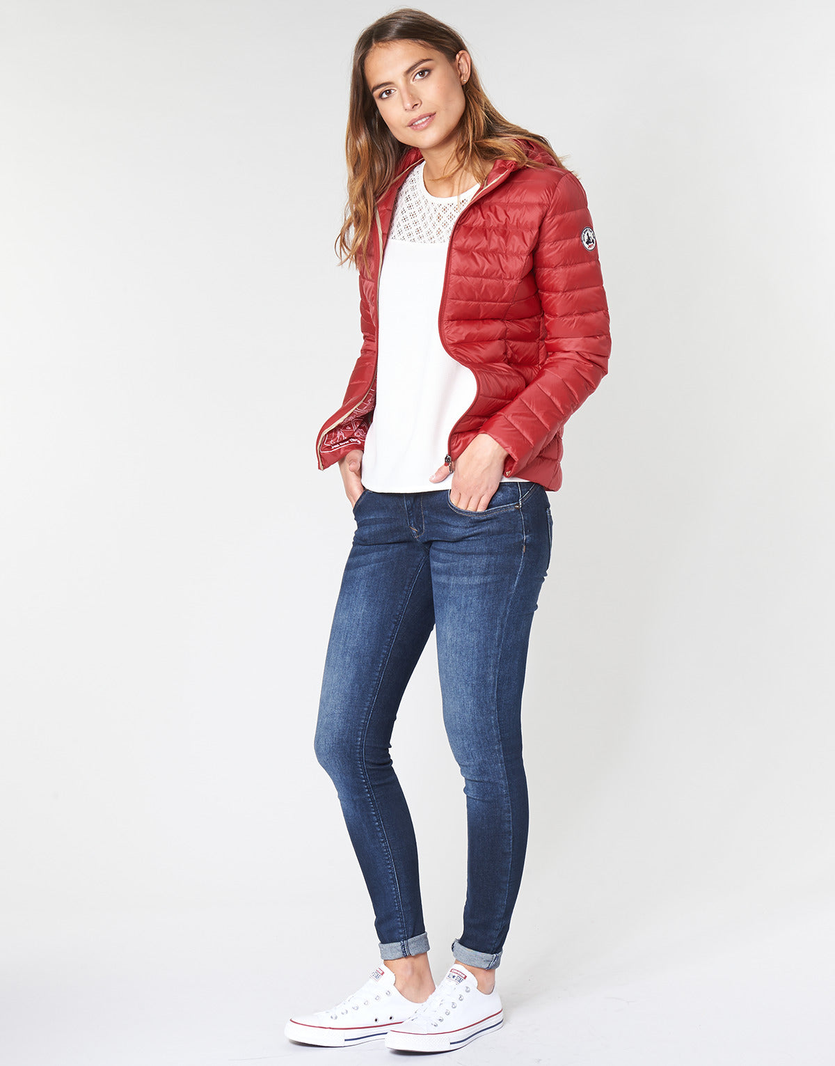 Piumino Donna JOTT  CLOE  Rosso