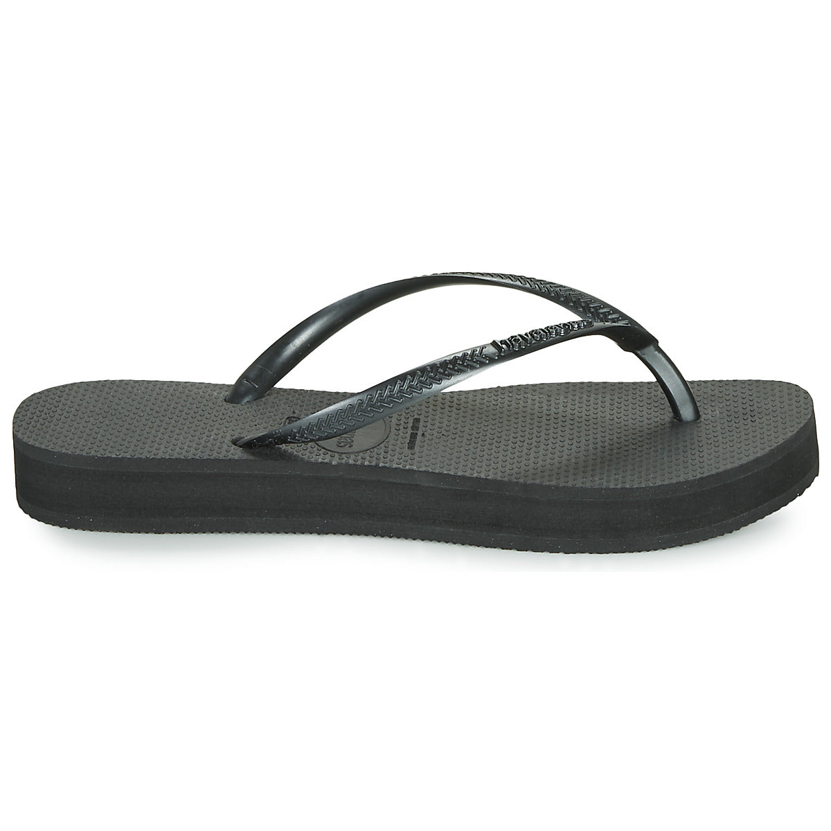 Infradito Donna Havaianas  SLIM FLATFORM  Nero