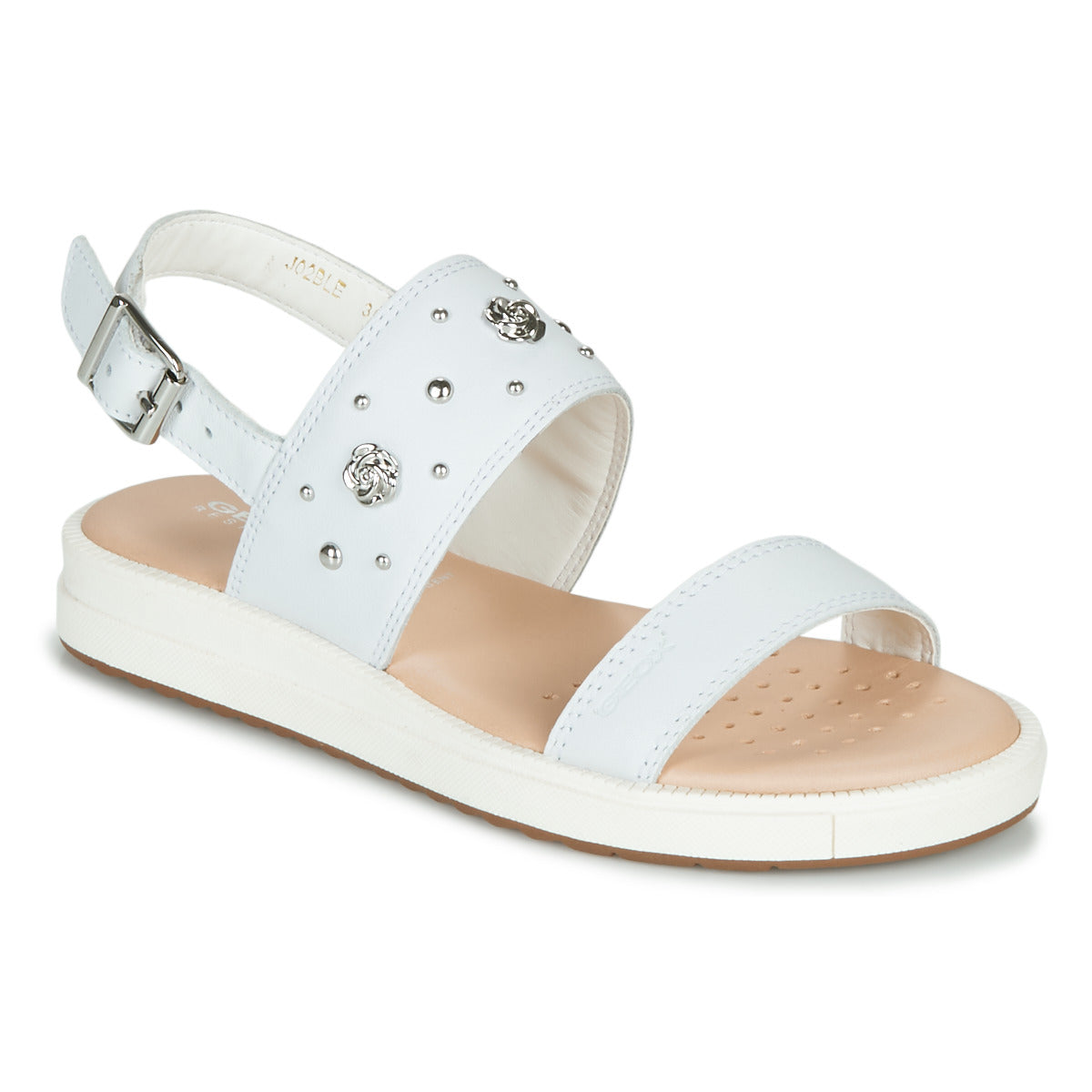 Sandali bambini ragazza Geox  J SANDAL REBECCA GIR  Bianco