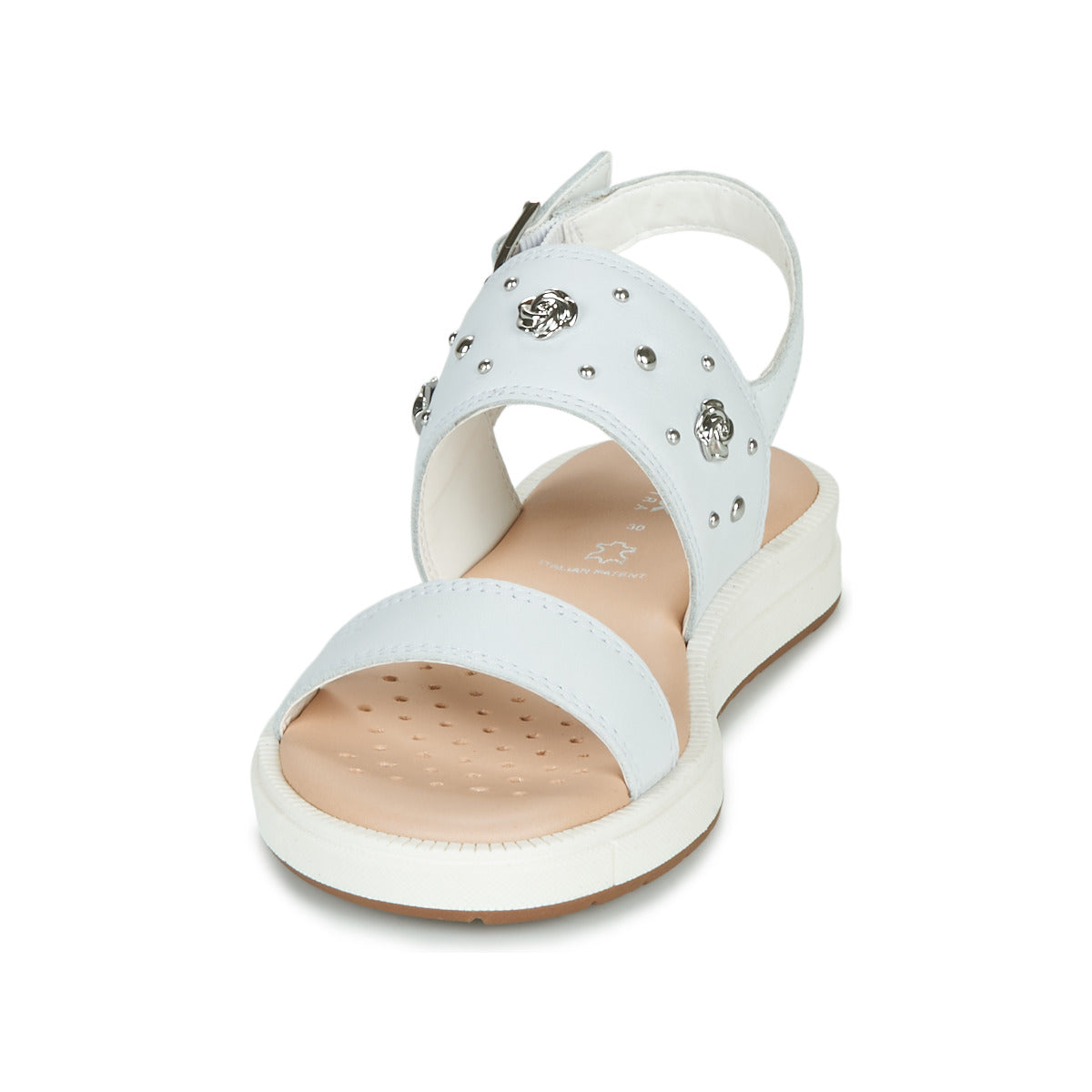 Sandali bambini ragazza Geox  J SANDAL REBECCA GIR  Bianco