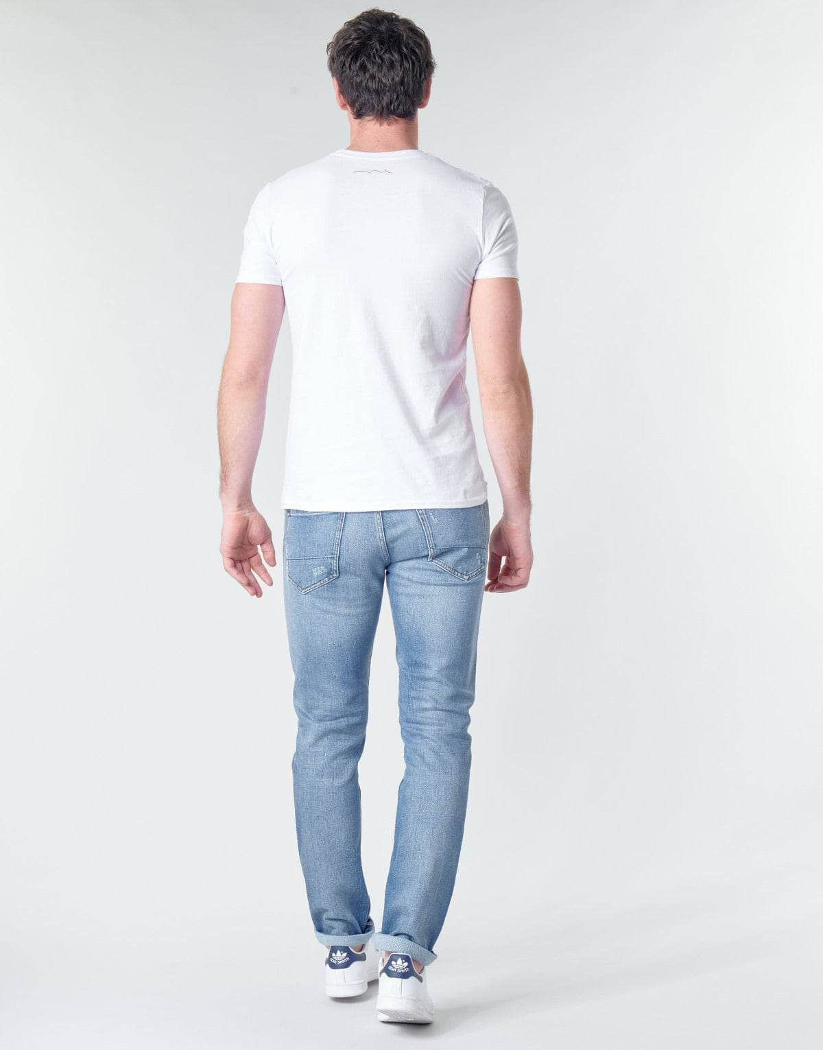 T-shirt Uomo Teddy Smith  TICLASS  Bianco