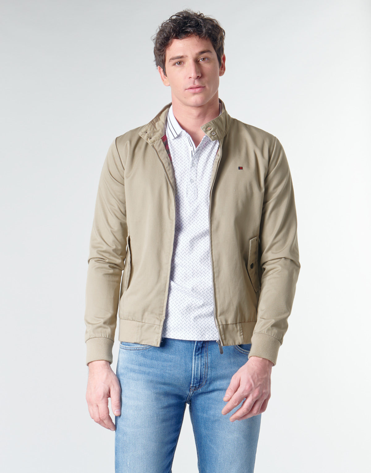 Giubbotto Uomo Teddy Smith  SANSON 3  Beige