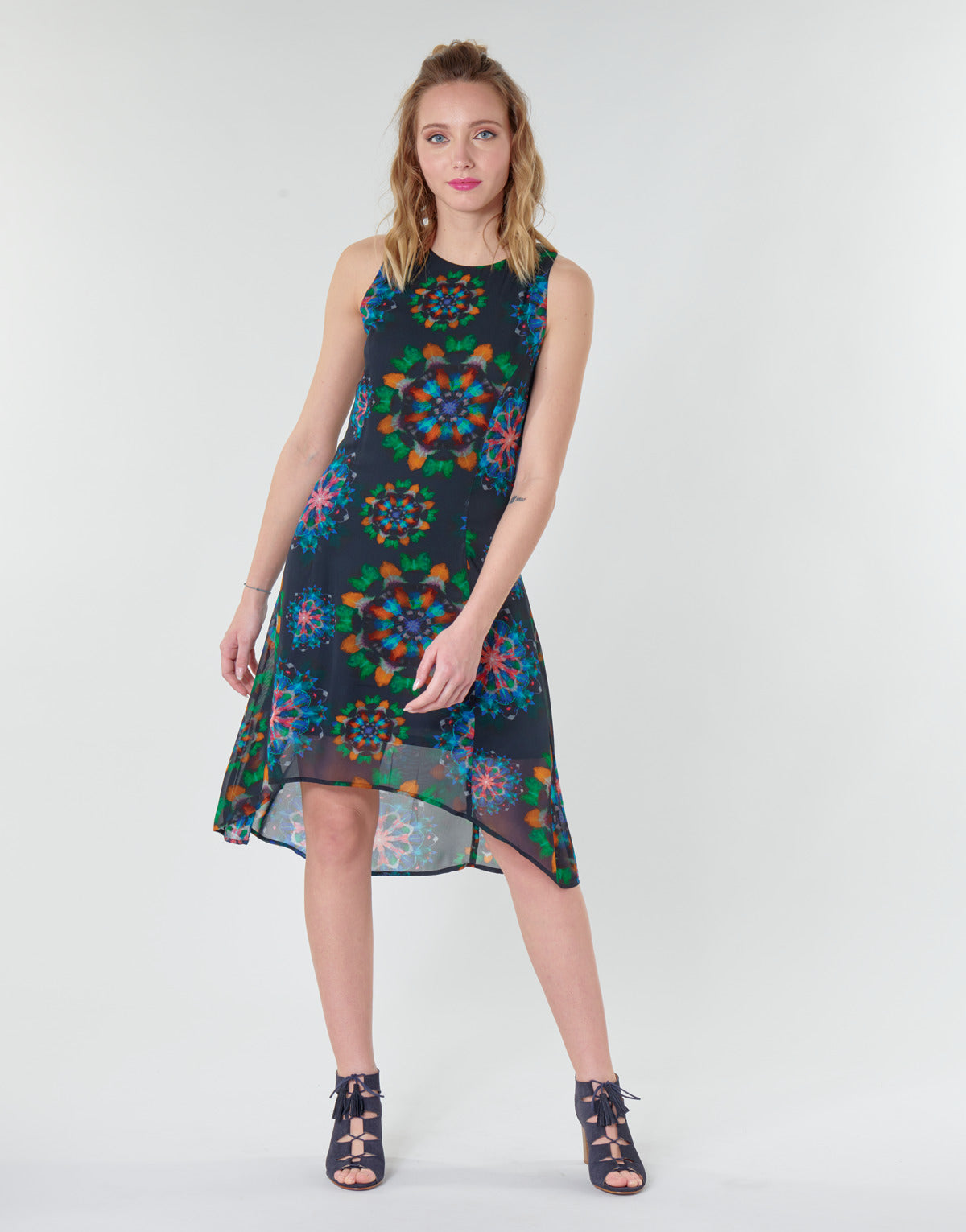 Abito corto Donna Desigual  CLAIR  Multicolore