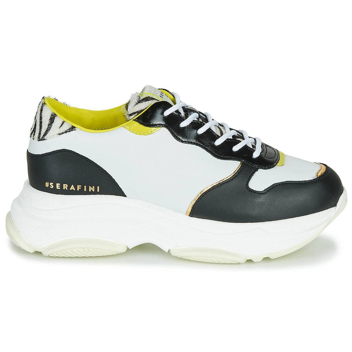 Sneakers basse Donna Serafini  BROOKLYN  Nero