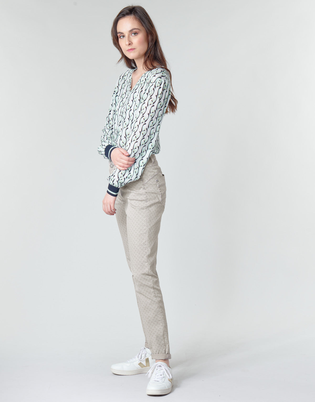 Pantalone Donna Cream  ANNIE  Grigio