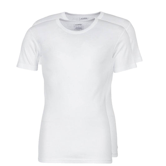 T-shirt Uomo Athena  T SHIRT COL ROND  Bianco