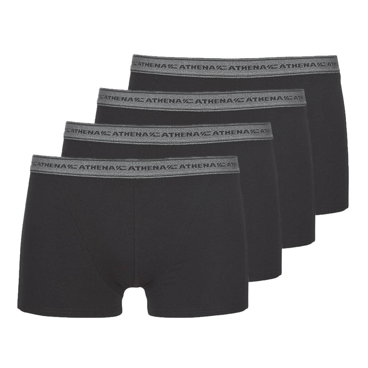 Boxer Uomo Athena  BASIC COTON  Nero