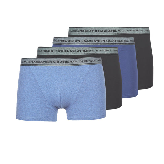 Boxer Uomo Athena  BASIC COTON  Blu