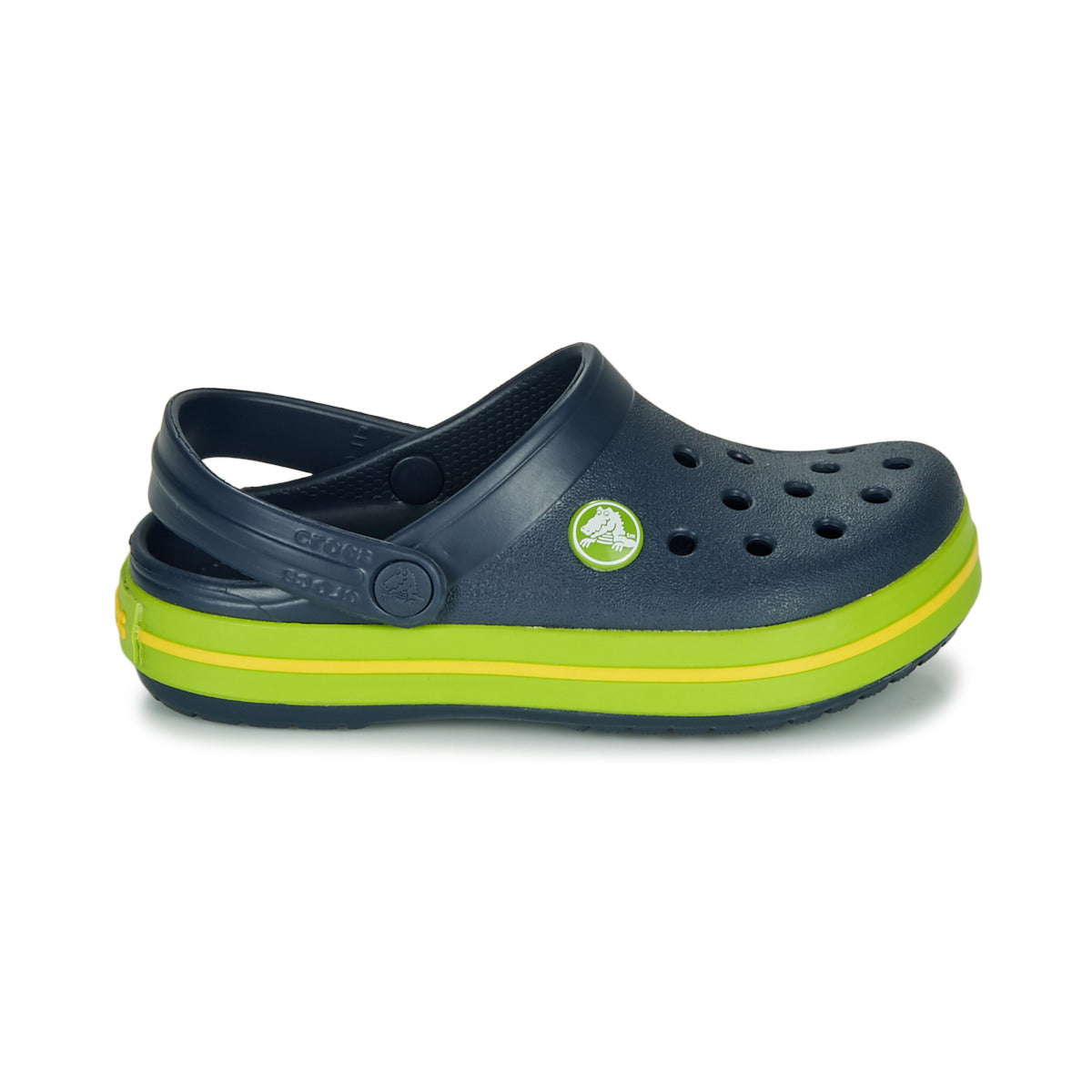 Scarpe bambini ragazzo Crocs  CROCBAND CLOG K  Blu