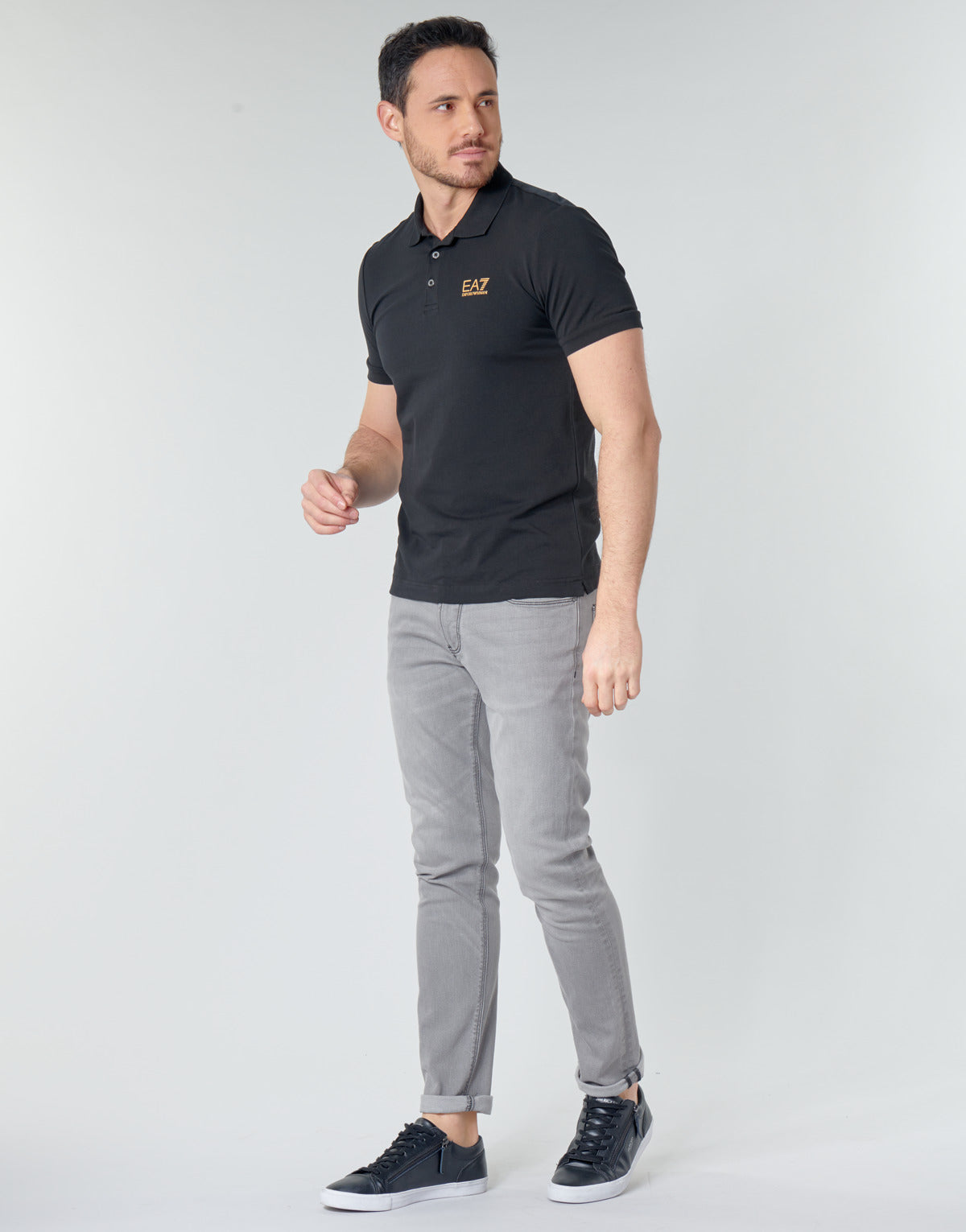 Polo Uomo Emporio Armani EA7  TRAIN CORE ID M PO  Nero