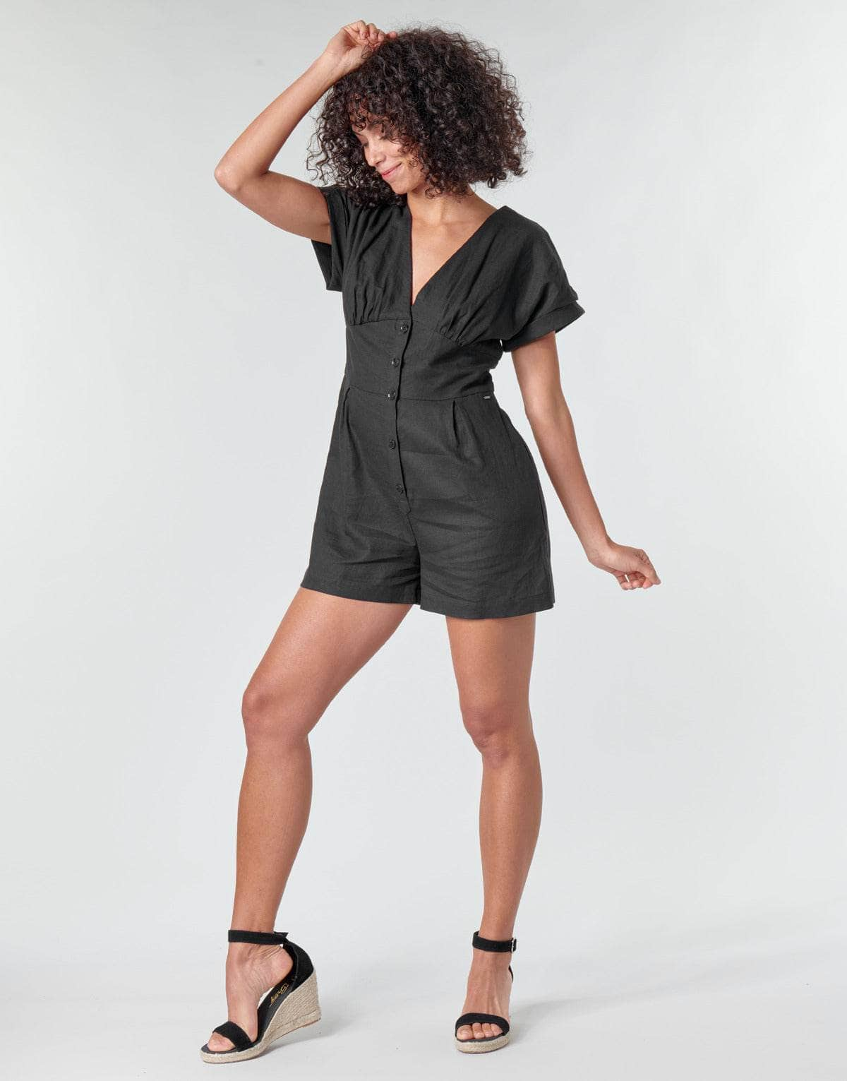 Tute / Jumpsuit Donna Pepe jeans  SHERGIA  Nero