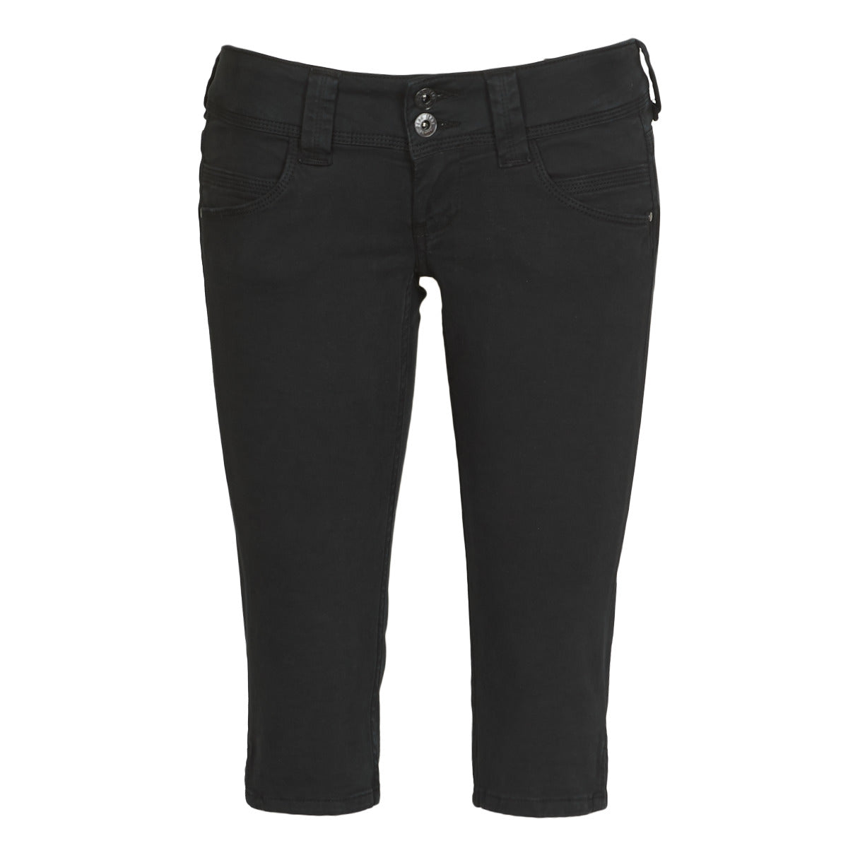 Pantaloni 7/8 e 3/4 Donna Pepe jeans  VENUS CROP  Nero