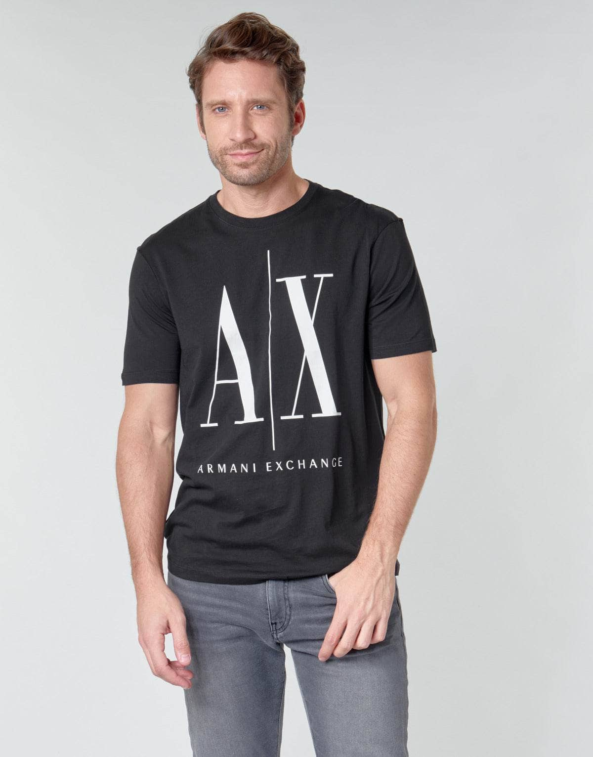 T-shirt Uomo Armani Exchange  HULO  Nero