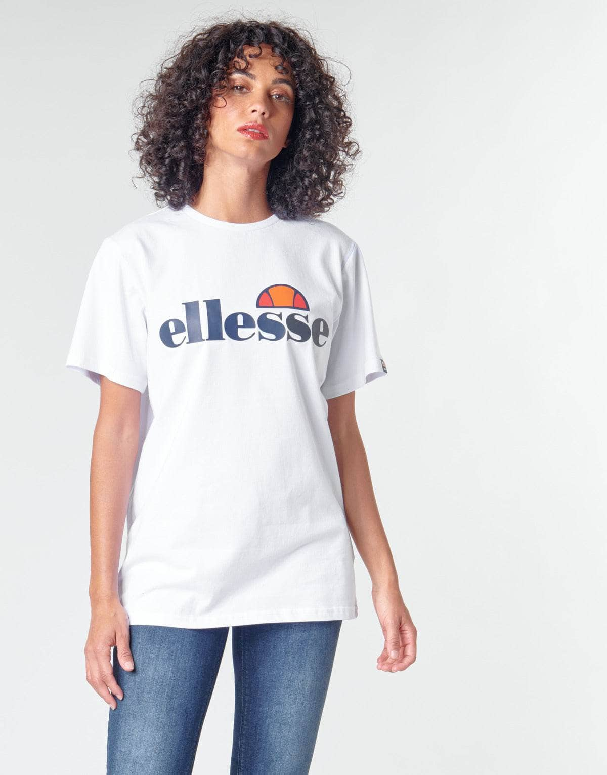 T-shirt Donna Ellesse  ALBANY  Bianco