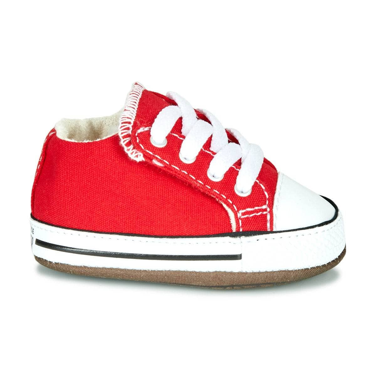 Scarpe bambini ragazzo Converse  CHUCK TAYLOR ALL STAR CRIBSTER CANVAS COLOR  Rosso