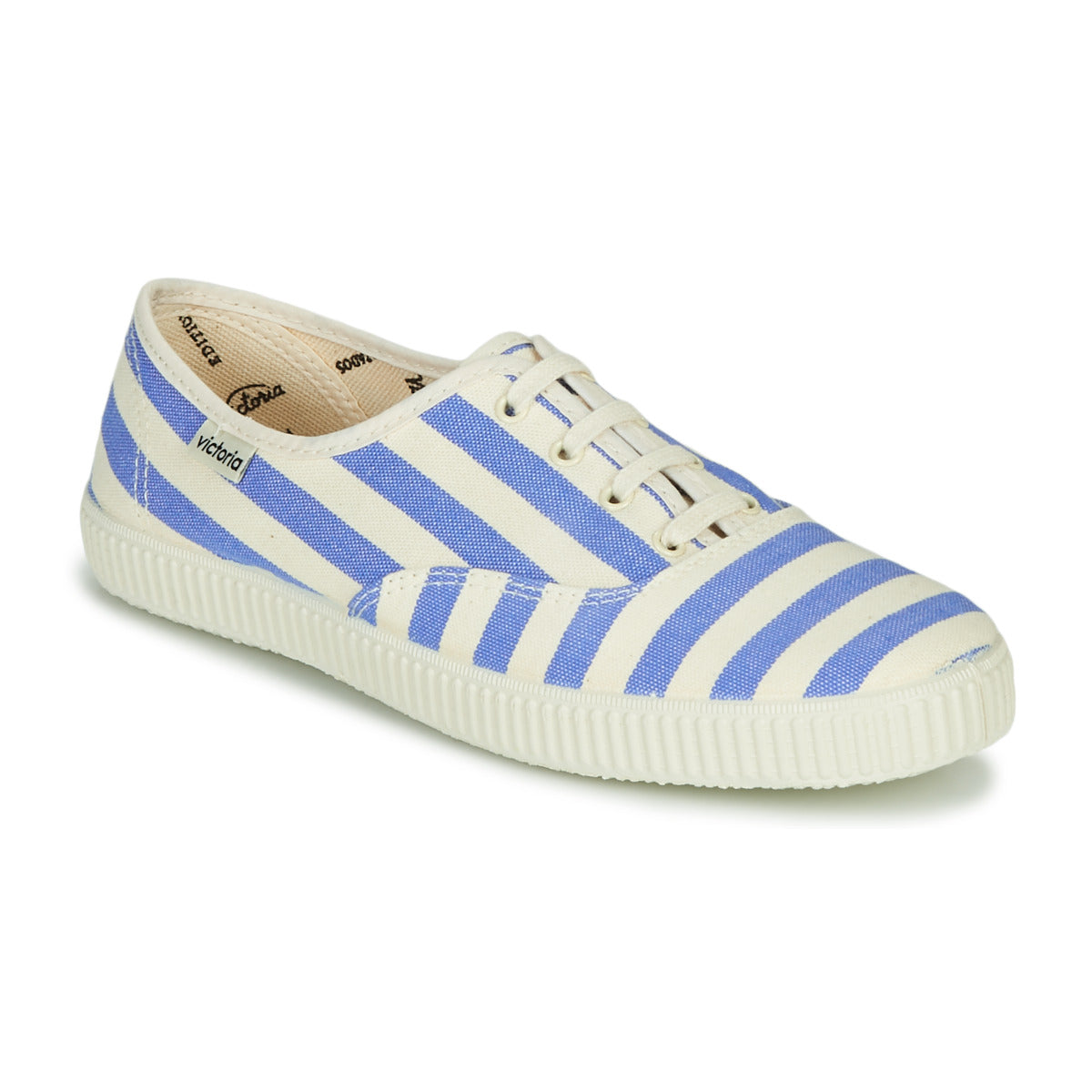 Sneakers basse Donna Victoria  NUEVO RAYAS  Bianco