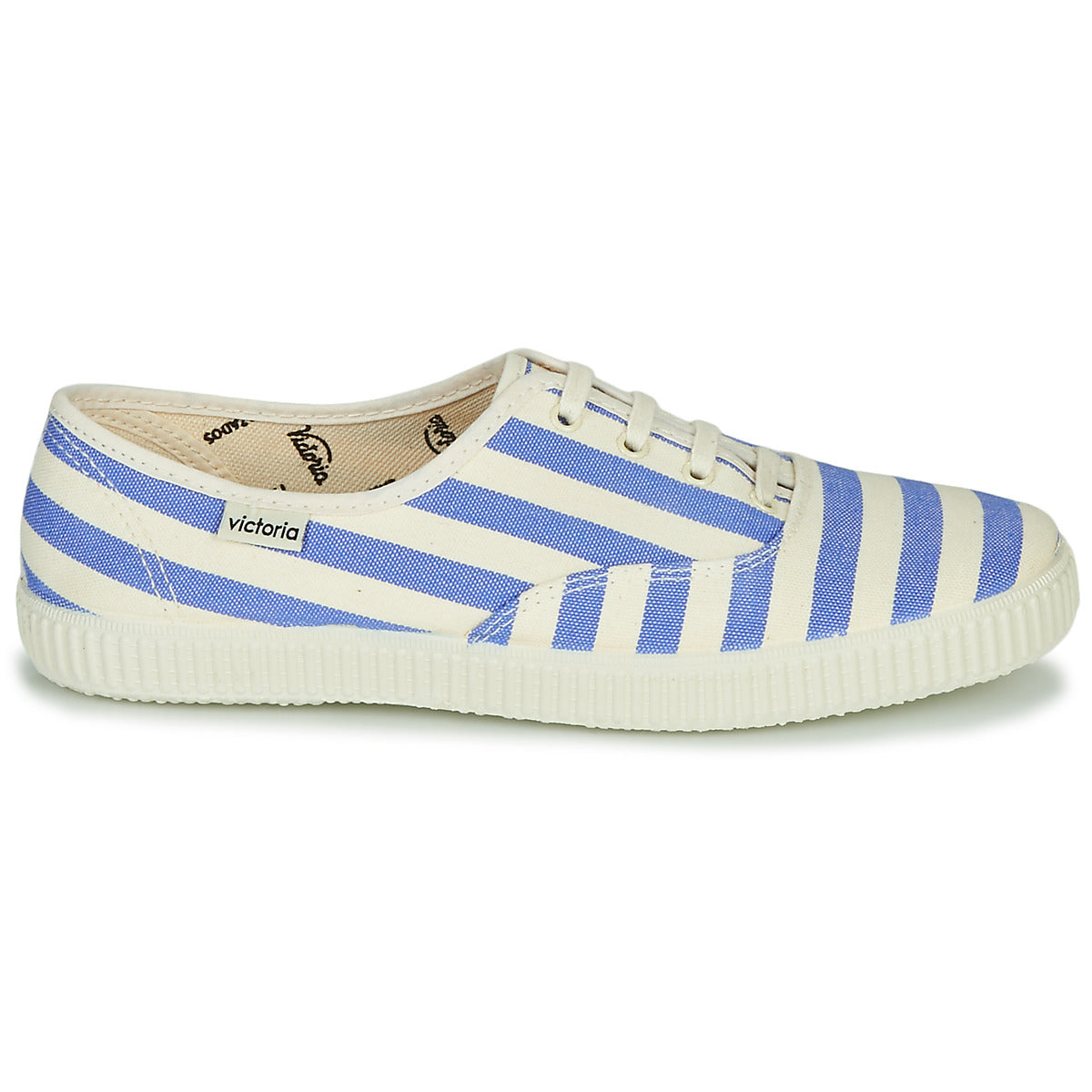 Sneakers basse Donna Victoria  NUEVO RAYAS  Bianco