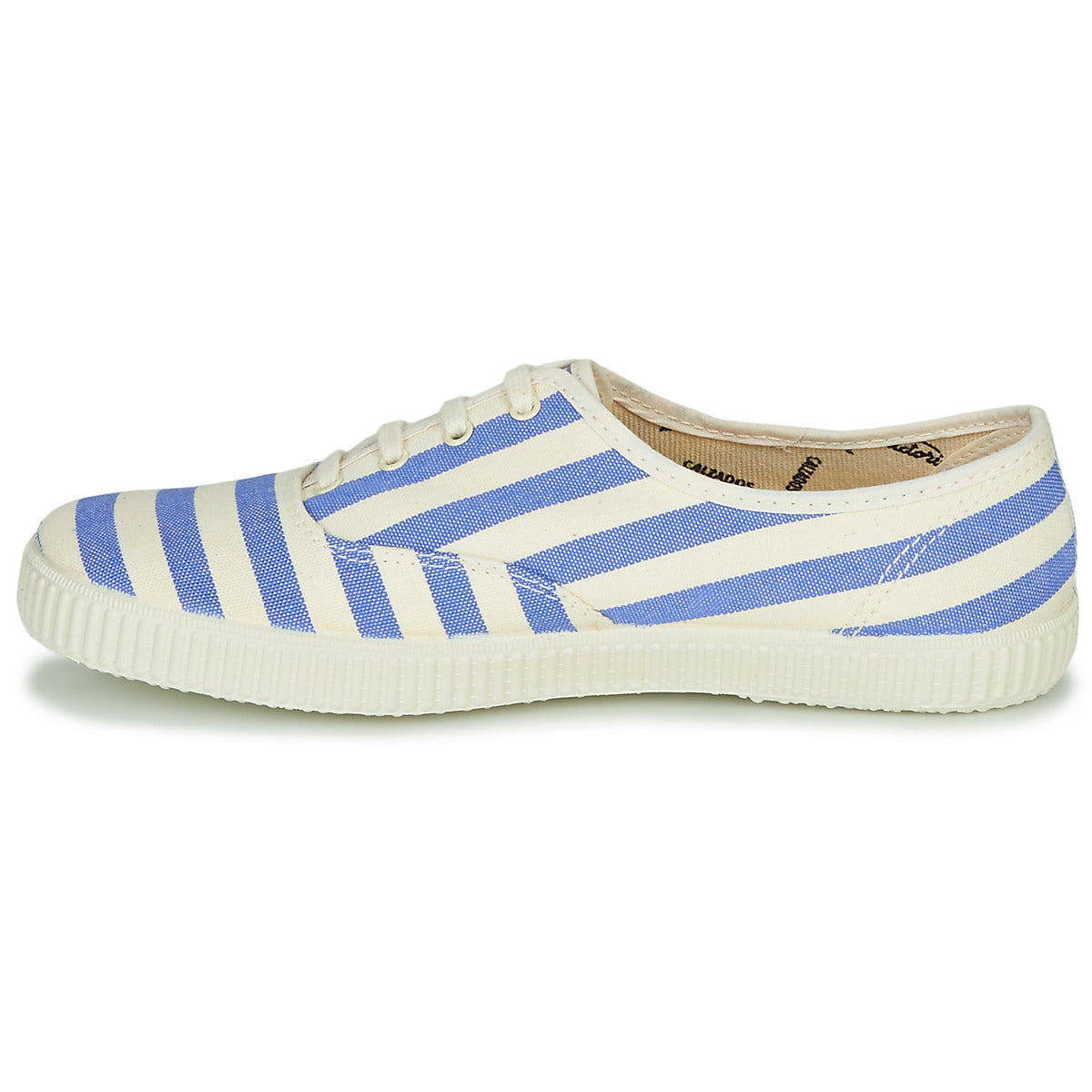 Sneakers basse Donna Victoria  NUEVO RAYAS  Bianco