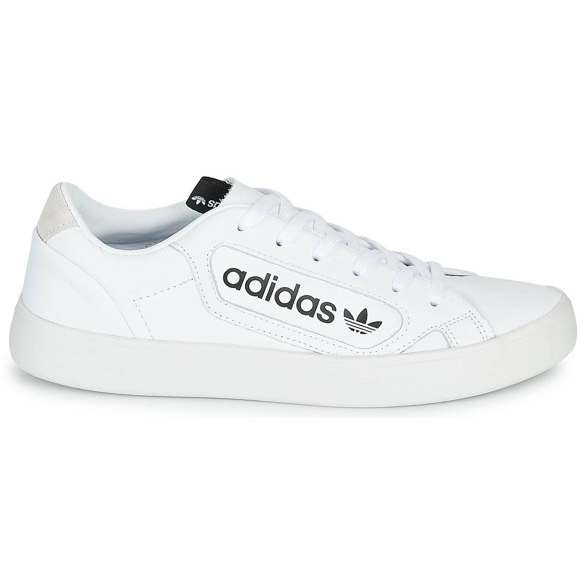 Sneakers basse Donna adidas  adidas SLEEK W  Bianco